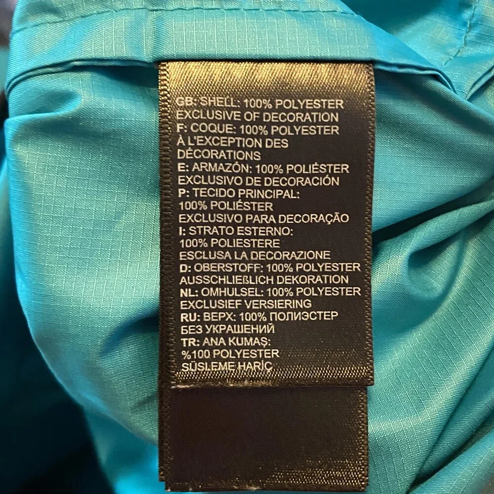 The North Face Windwall Jacket Mens Medium Teal Hooded 1/4 Zip Anorak Pullover